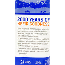 Load image into Gallery viewer, Babushka - Yoghurt Probiotic Kefir - Organic Natural (1kg)
