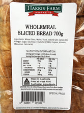 Load image into Gallery viewer, Harris Farm - Bread Sliced - Wholemeal (700g)
