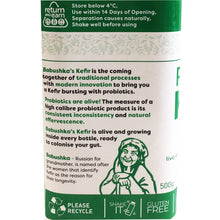 Load image into Gallery viewer, Babushka - Yoghurt Probiotic Kefir - Natural (500g)
